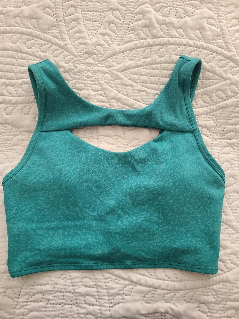 Lululemon Everlux Cutout Cropped Tank